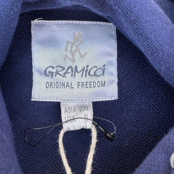 GRAMICCI Swirl Hoodie Size: ASIA:2XL USA:XL Navy Men NWT - Picture 5 of 9